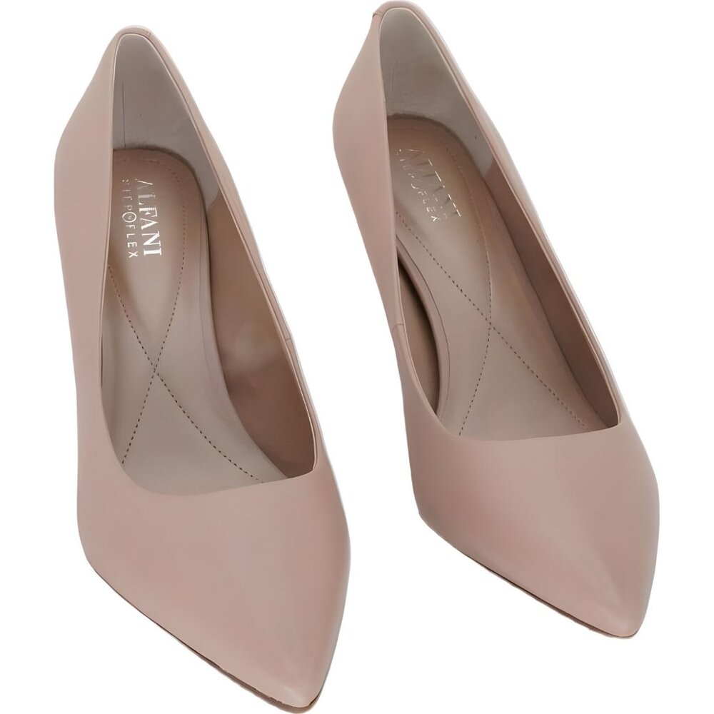 Alfani Women's Step N Flex Jeules Blush Pointed Toe Pumps 8W